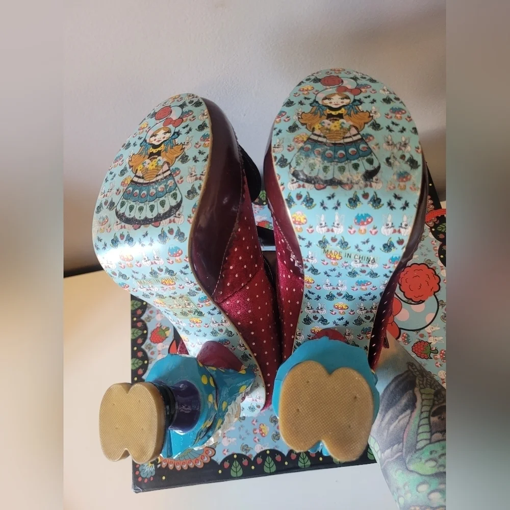 Irregular Choice Chukles Gnome Heels, VGUC, Size 36